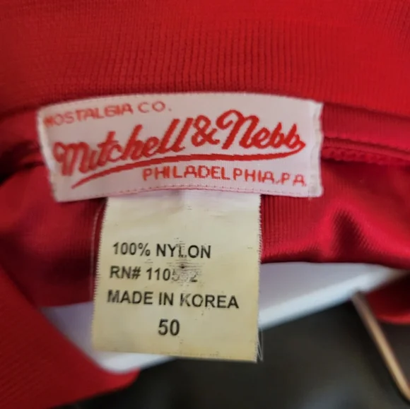 Mitchell & Ness Jerry Rice San Francisco 49ers Mesh Foootball Champion.  Size 50 - Picture 3 of 4